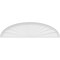 Ekena Millwork Elliptical Sunburst Architectural Grade PVC Pediment, 62"W x 16-1/2"H x 2"P PEDPS062X165ELL01 - alternate 6